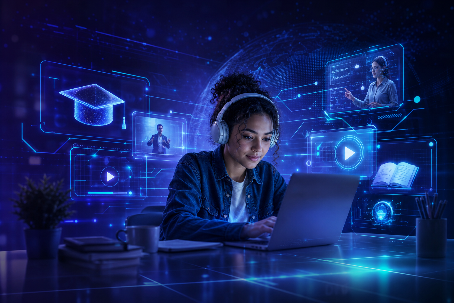 Educación virtual que inspira